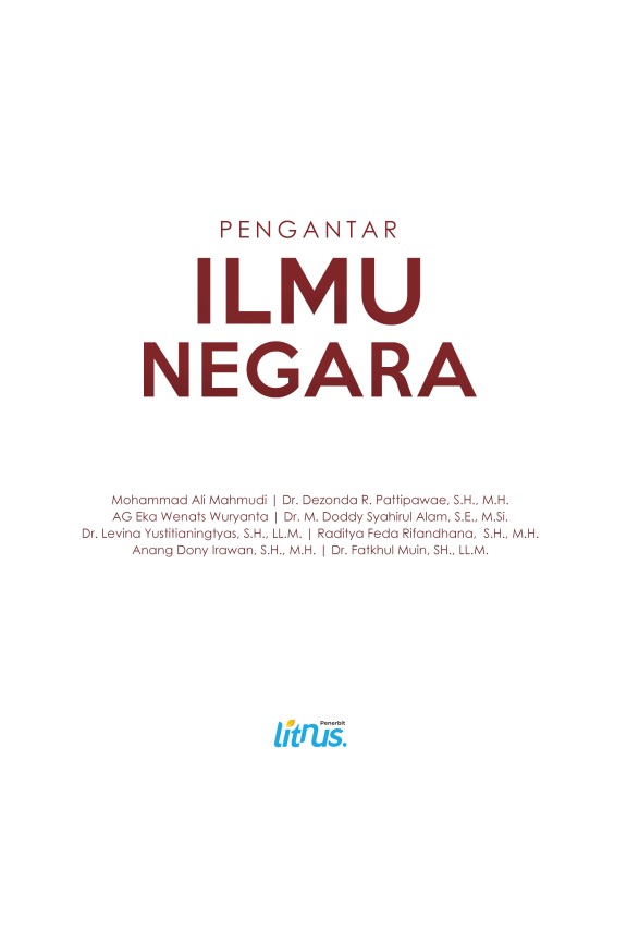 Pengantar Ilmu Negara