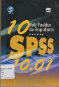 10 Model dan Pengolahannya dengan SPSS 10.01