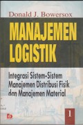 Manajemen Logistik : Integrasi Sistem-Sistem Manajemen Distribusi fisik dan Manajemen Material 1