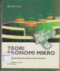 TEORI EKONOMI MIKRO