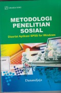 Metodologi Penelitian Sosial Disertai Aplikasi SPSS for Windows
