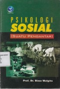 Psikolog SOSIAL(Suatu Pengantar)