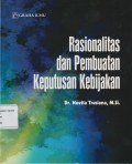 RASIONALITAS DAN PEMBUATAN KEPUTUSAN KEGIATAN