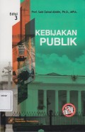 KEBIJAKAN PUBLIK