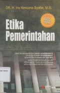 ETIKA PEMERINTAHAN