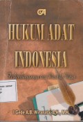 HUKUM ADAT INDONESIA