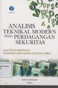 Analisis Teknikal Modern Pada Perdagangan Sekuritas