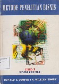 Metodologi Penelitian Bisnis Jilid 1