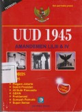 UNDANG UNDANG 1945 AMANDEMEN 1,11,111&1V
