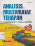 ANALISIS MULTIVARIAT TERAPAN : dengan program spss, amos, dan smartpls