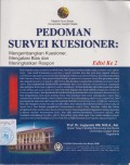 PEDOMAN  SURVEI KUESIONER