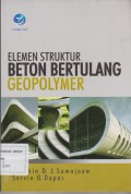 Elemen Struktur Beton Bertulang Geopolymer