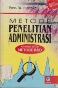 METODE PENELITIAN ADMINISTRASI