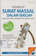 MEMBUAT SURAT MASSAL DALAM SEKEJAP DENGAN MAIL MERGE MS. WORD 2007