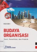Budaya Organisasi, Teori , Penelitian dan Praktik