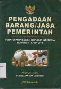 Pengadaan Barang/Jasa Pemerintah