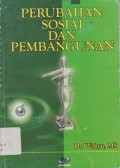Perubahan Sosial Dan Pembangunan