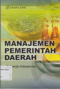 Manajemen Pemerintah Daerah