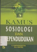 KAMUS SOSIOLOGI Dan KEPENDUDUKAN