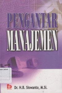 Image of Pengantar Manajemen