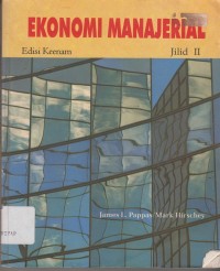 Image of EKONOMI MANAJERIAL JILID 11