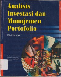 Image of Analisis Investasi dan Manajemen Portofolio