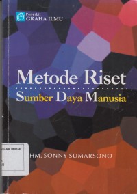 Image of Metode Riset Sumber Daya Manusia