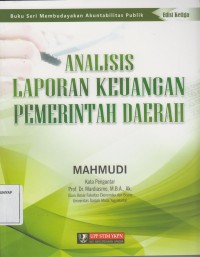 ANALISIS LAPORAN KEUANGAN PEMERINTAH DAERAH