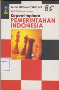 KEPEMIMPINAN PEMERINTAHAN INDONESIA