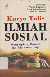Image of Karya Tulis ILMIA SOSIAL