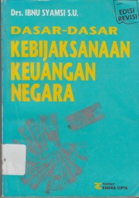 Image of Dasar-Dasar Kebijakaan Keuangan Negara