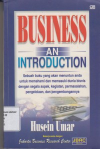 Image of BUSINESS AN INTRODUCTION