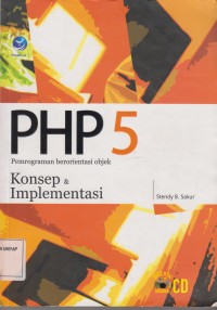 Image of PHP 5 Pemprograman Beriorentasi Objek
