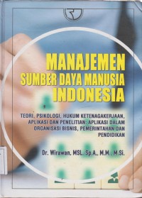 Image of MANAJEMEN SUMBER DAYA MANUSIA INDONESIA