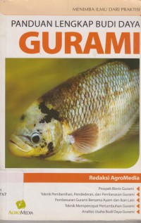 Image of Panduan Lengkap Budi Daya GURAMI