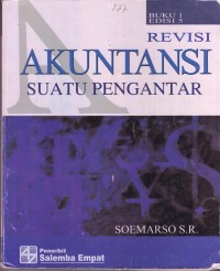 Image of Akuntansi Suatu Pengantar buku 1  edisi 5 Revisi