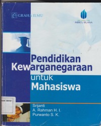 Pendidikan Kewarganegaraan untuk Mahasiswa