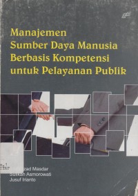 manajemen sumber daya manusia berbasis kompetensi untuk pelayanan publik