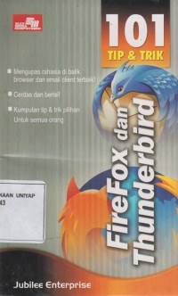 Image of 101 TIP & TRIK FIREFOX DAN THUNDERBIRD