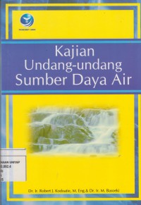 Image of KAJIAN UNDANG-UNDANG SUMBER DAYA AIR