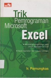 Image of Trik Pemprograman Microsoft EXCEL