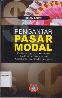 Image of Pengantar Pasar Modal Panduan bagi  para Akademisi