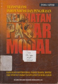 Image of Transparansi Independensi dan Pengawan Kejahatan Pasar Modal