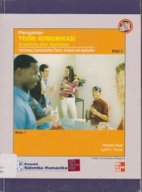 Image of Pengantar Teori Komunikasi Analisis Dan Aplikasi Buku 1