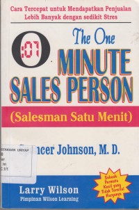 Image of The One Minute Sales Person ( Salesmen Satu Menit )