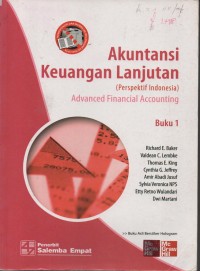 Image of Akuntansi Keuangan Lanjutan (Perspektif Indonesia ) Buku 1