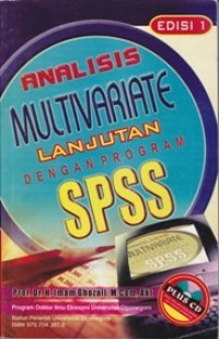 Image of Analisis Multivariate Lanjutan dengan Program SPSS