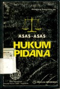 ASAS-ASAS HUKUM PIDANA