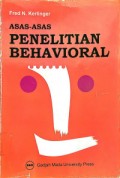 Asas asas PENELITIAN BEHAVIORAL