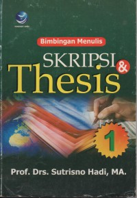 Image of BIMBINGAN SKRIPSI & THESIS 1